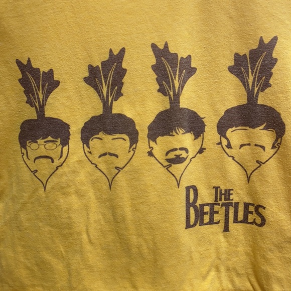 Punny Beatles (Beetles) crop top - Picture 2 of 4
